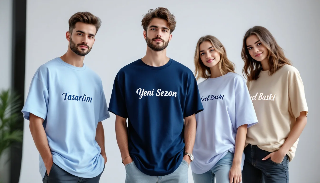 Trend Alarmı: Özel Tasarım Oversize Tişörtlerle Stilini Yansıt ve E-ticarette Fark Yarat!